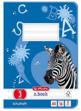 Herlitz: herlitz Schulheft x.book Lineatur 4 lini
