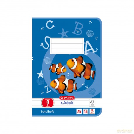 Herlitz: herlitz Schulheft x.book Lineatur 9 lini