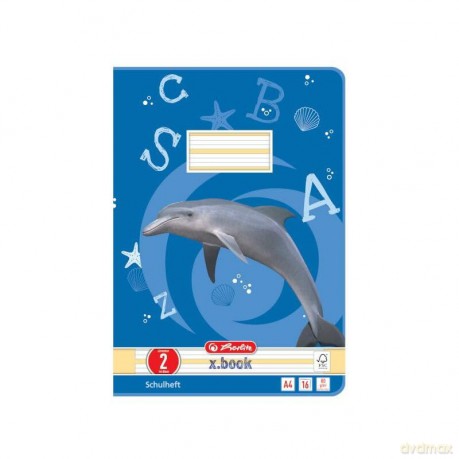 Herlitz: herlitz Schulhefte Delfin x.book Lineatu