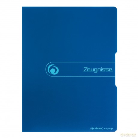 Herlitz Sichtbuch Zeugnis blau