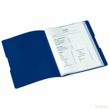 Herlitz Sichtbuch Zeugnis blau
