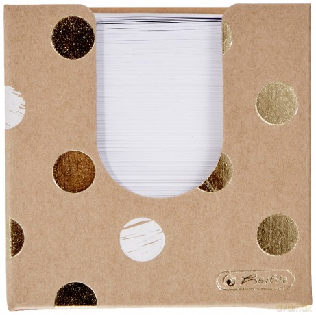 Herlitz: herlitz Zettelbox Pure Glam braun inkl.