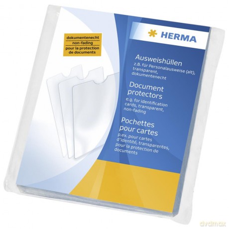 HERMA Ausweisetui transparent