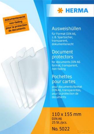 HERMA Ausweisetui transparent