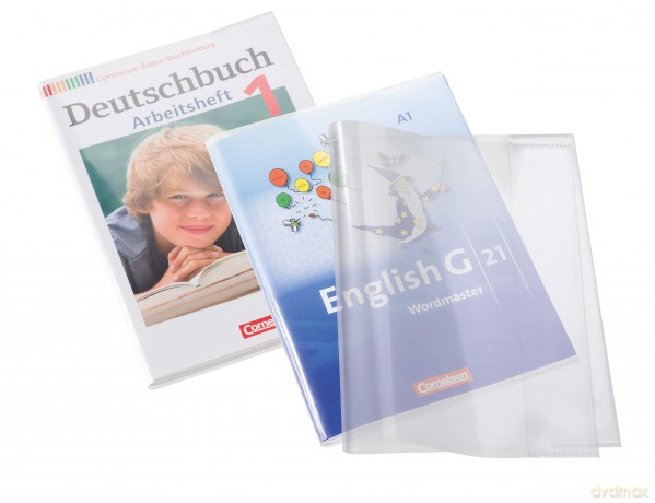 Herma: HERMA Buchumschlag Workbook transparent