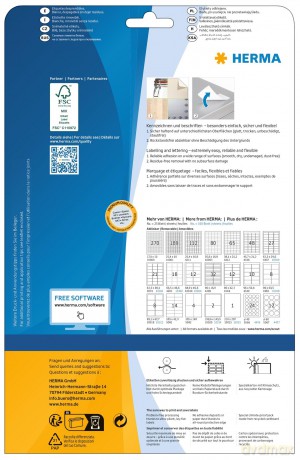 HERMA Etiketten fźr Hngeregistratur/100