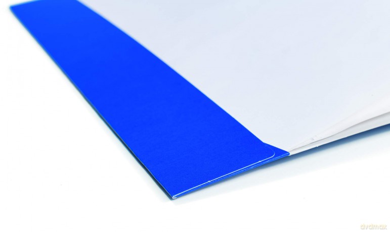Herma: HERMA Heftumschlag dunkelblau Papier A5