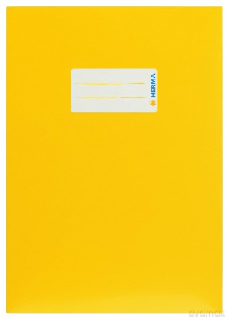 Herma: HERMA Heftumschlag gelb Papier A5