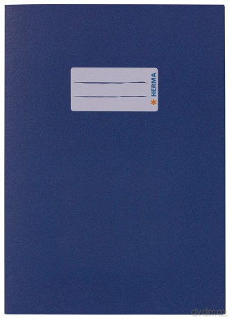 Herma: HERMA Heftumschlag glatt blau Papier DIN