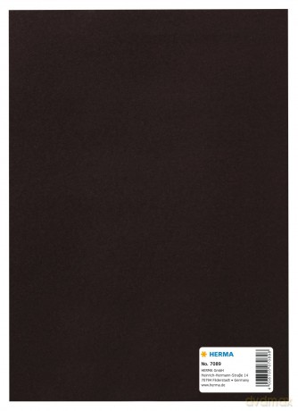 Herma: HERMA Heftumschlag glatt braun Papier DI