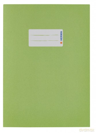 Herma: HERMA Heftumschlag glatt grasgrźn Papier
