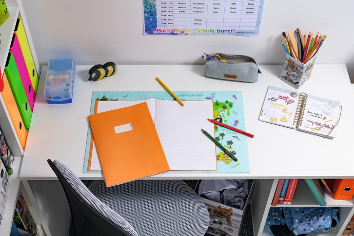 Herma: HERMA Heftumschlag glatt orange Papier D
