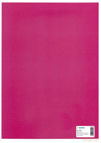 Herma: HERMA Heftumschlag glatt pink Papier DIN