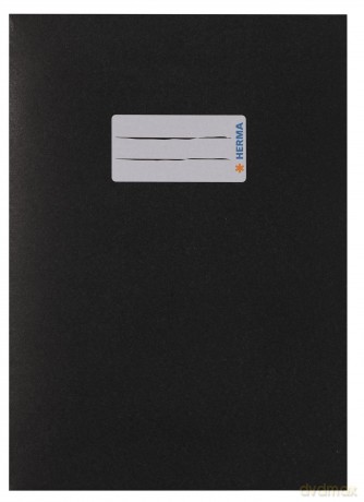 Herma: HERMA Heftumschlag glatt schwarz Papier