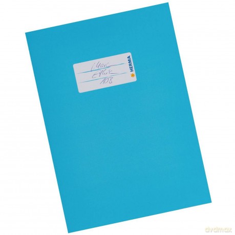 Herma: HERMA Heftumschlag hellblau Papier A5