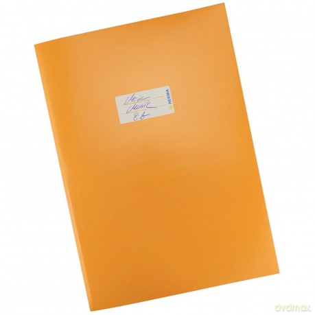 Herma: HERMA Heftumschlag orange Papier A4