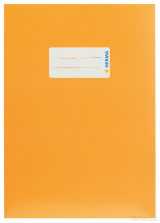 Herma: HERMA Heftumschlag orange Papier A5