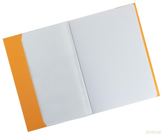Herma: HERMA Heftumschlag orange Papier A5