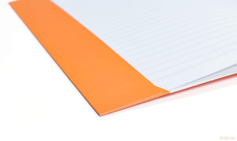 Herma: HERMA Heftumschlag orange Papier A5