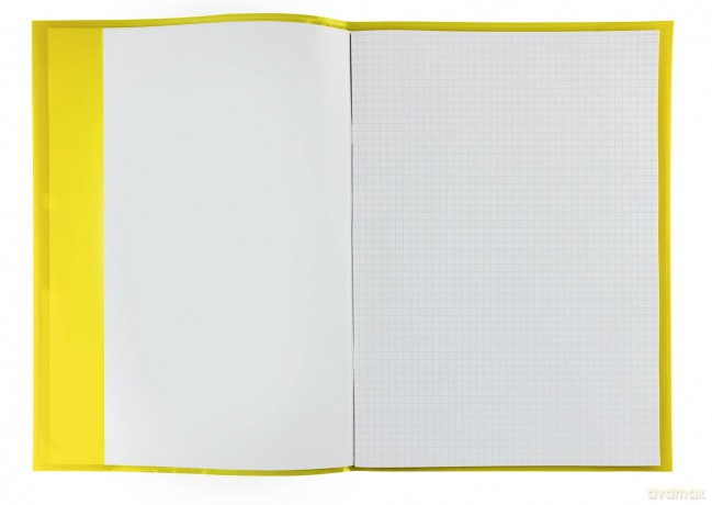 Herma: HERMA Heftumschlag PLUS transparent/gelb