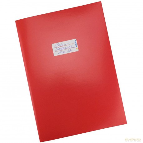 Herma: HERMA Heftumschlag rot Papier A4