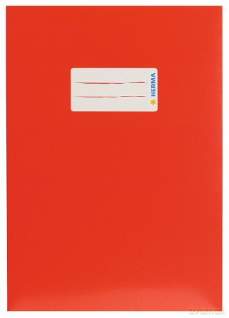 Herma: HERMA Heftumschlag rot Papier A5