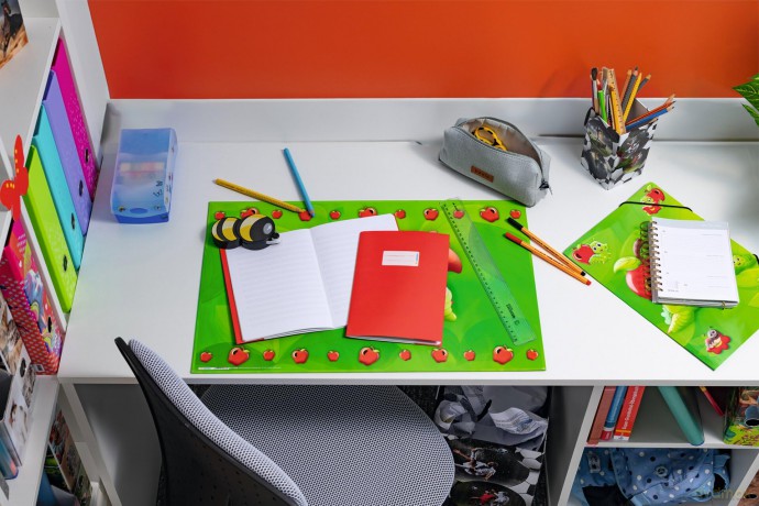 Herma: HERMA Heftumschlag rot Papier A5