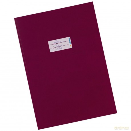 Herma: HERMA Heftumschlag weinrot Papier A4