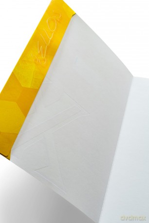 Herma: HERMA Heftumschlag X gelb Papier A4