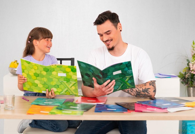 Herma: HERMA Heftumschlag X grasgrźn Papier A4