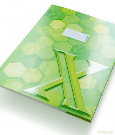 Herma: HERMA Heftumschlag X grasgrźn Papier A4