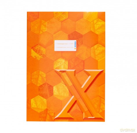 Herma: HERMA Heftumschlag X orange Papier A4