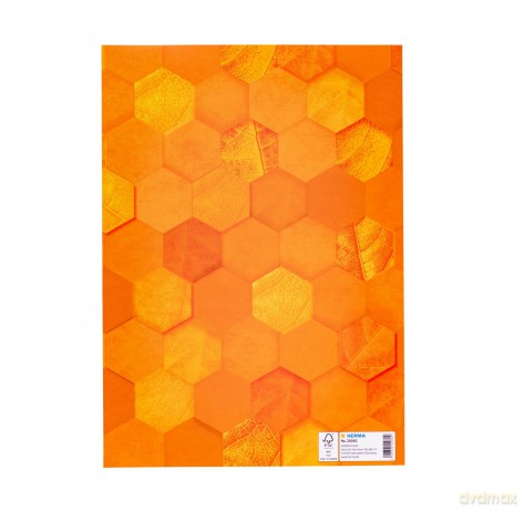 Herma: HERMA Heftumschlag X orange Papier A4