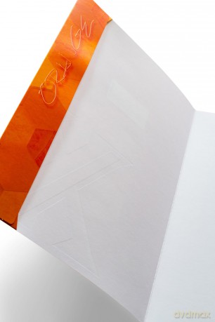 Herma: HERMA Heftumschlag X orange Papier A4