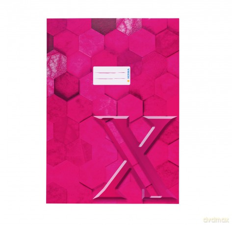 Herma: HERMA Heftumschlag X pink Papier A4