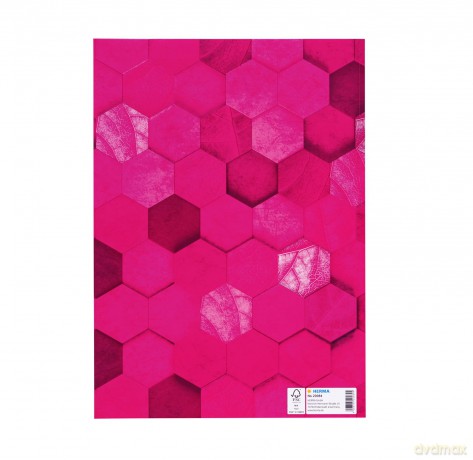 Herma: HERMA Heftumschlag X pink Papier A4