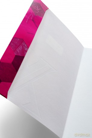 Herma: HERMA Heftumschlag X pink Papier A4