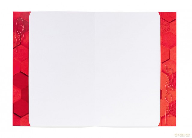 Herma: HERMA Heftumschlag X rot Papier A4