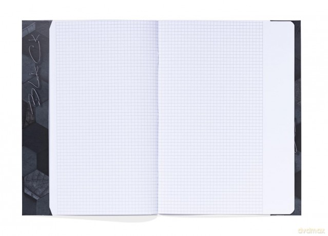Herma: HERMA Heftumschlag X schwarz Papier A4