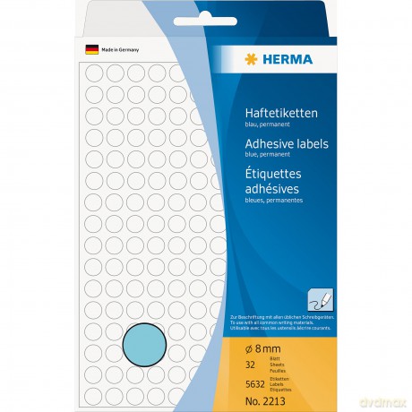 HERMA Klebepunkte 2213 blau