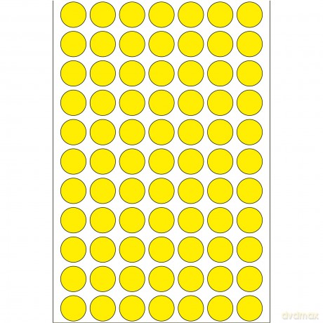 HERMA Klebepunkte 2231 gelb