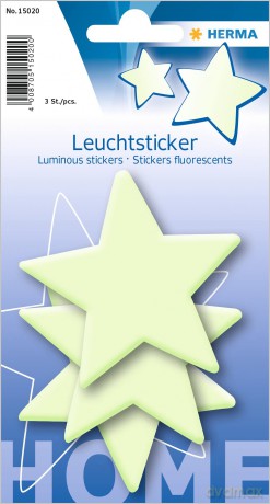 HERMA Leuchtsticker HOME Sterne/15020 82