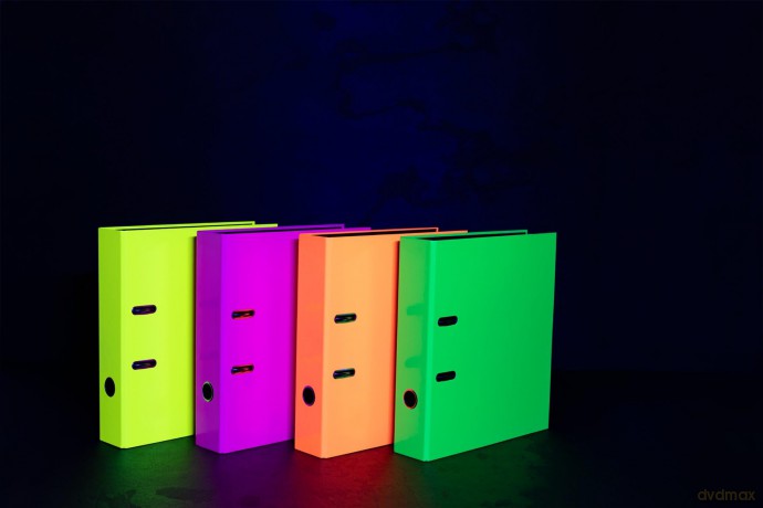 Herma: HERMA Neon Motivordner 7,0 cm DIN A4