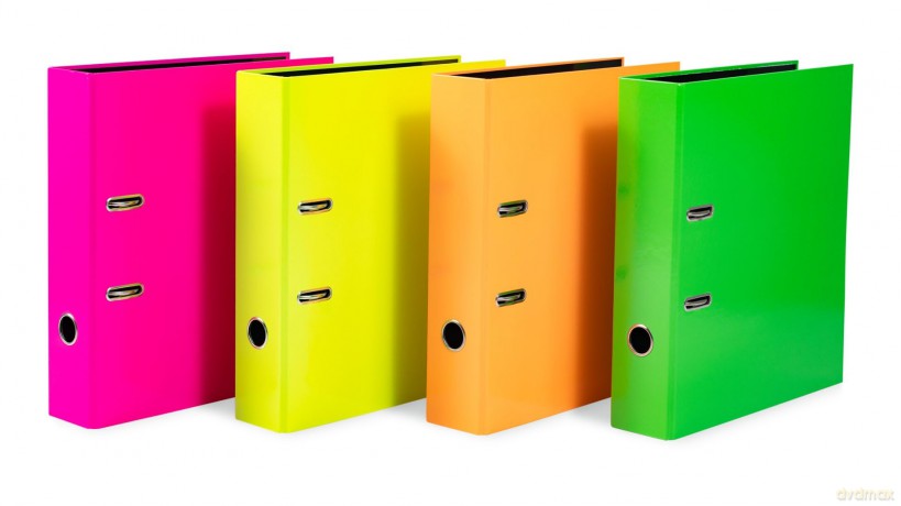 Herma: HERMA Neon Motivordner 7,0 cm DIN A4