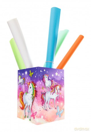 HERMA Papierkorb 15,0 l Einhorn