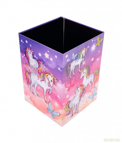 HERMA Papierkorb 15,0 l Einhorn