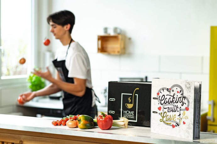HERMA Rezeptordner Cooking with love A4