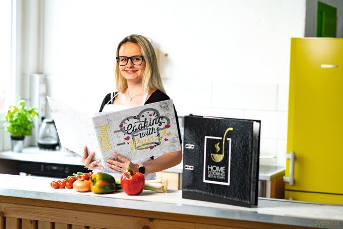 HERMA Rezeptordner Cooking with love A4