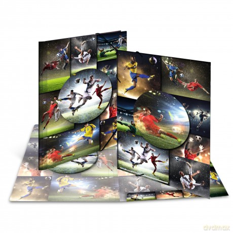 HERMA Sammelmappe A3 Fussball Pappe