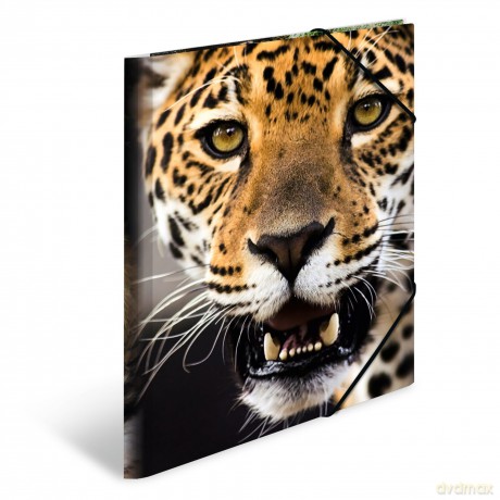 HERMA Sammelmappe A4 Leopard Polypropyle